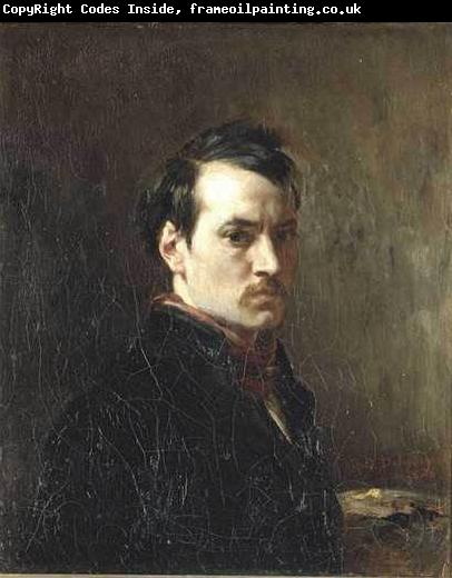 Alfred Dehodencq Portrait de l artiste